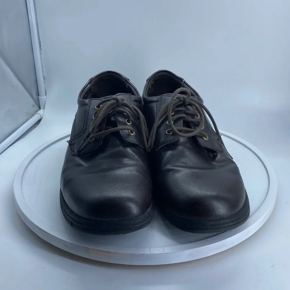 Outland Comfort Men's Brown Leather Lace-Up Dress Shoes Comfortable Size 11‎